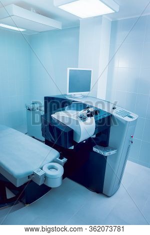 Ophthalmic Equipment. Medical Laboratory. Modern Medical Technology.