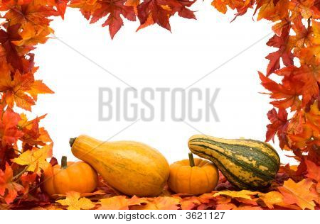 Marco de la cosecha de otoño