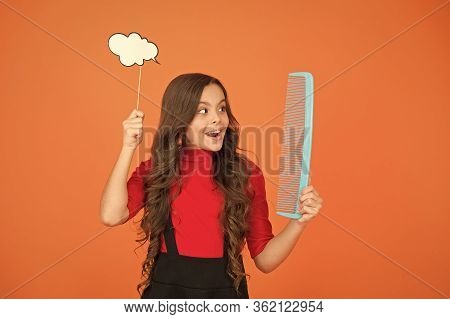 Communication. Inspiration Creating Hairstyle. Idea For Hair. Get Rid Of Annoying Tangles. Girl Long