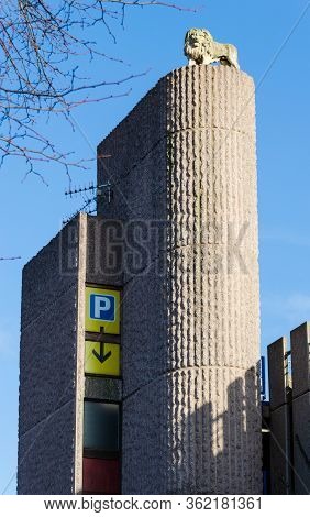 Chester, Uk: Mar 1, 2020: The Pepper Street Car Park Is Located In A Multi Storey Building Operated 
