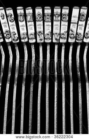 Psací stroj Typebars