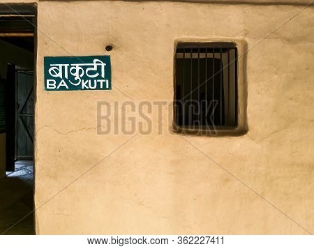 2nd October 2019, Sevagram, India-view Of The Interiors Of The Room Where Mahatma Gandhi Stayed At S