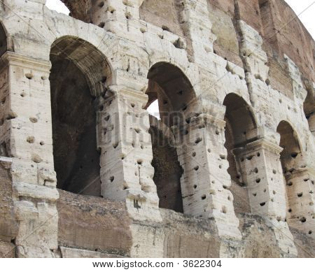 Collosseo und Vandalismus