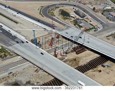 Aerial View Highway Image & Photo (Free Trial) | Bigstock