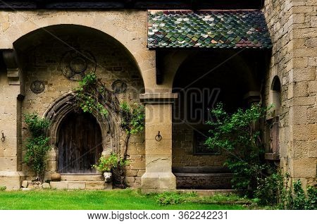 Leobendorf, Austria - May 21, 2017: Burg Kreuzenstein Castle Near Vienna (austria) On May 21, 2017. 