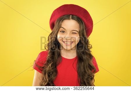 Emotional Expression. Girl Artistic Kid Practicing Acting Skill. Acting Academy. Playful Teen Model.