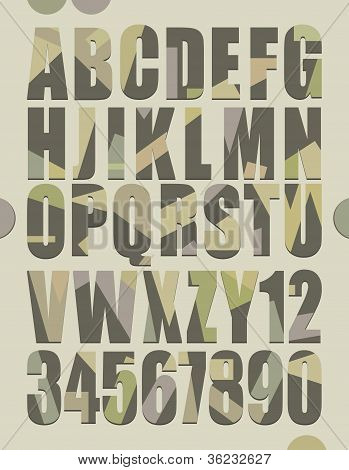 Retro Alphabet