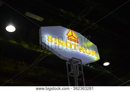 Pasay, Ph - July 26 - Sinotruk Sign At Philauto Show On July 26, 2019 In Pasay, Philippines.