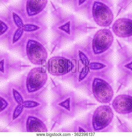 Flower Purple And Triangle Background Design Pattern In Texture