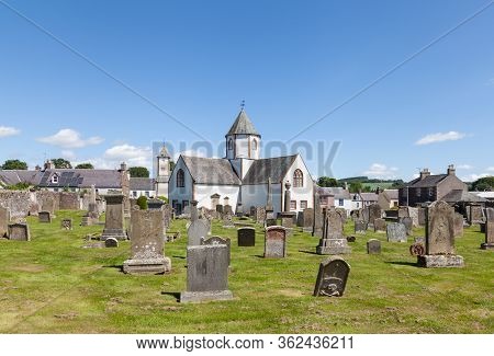 Lauder Old Parish Church.  Lauder Old Parish Church Was Built In 1673 And Is Situated In Lauder, The