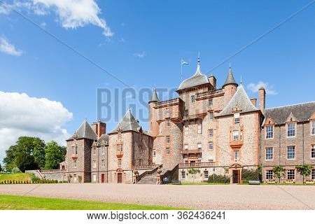 Lauder, Scotland - June 18:  Thirlestane Castle In Lauder, Scotland Is Pictured On June 18, 2017.  T