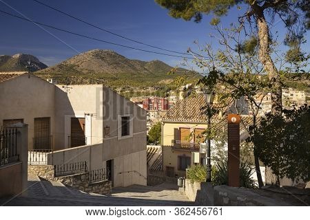 Caravaca, Spain - 17 November 2017 : Panorama Of Caravaca De La Cruz, Pilgrimage Site Near Murcia, I