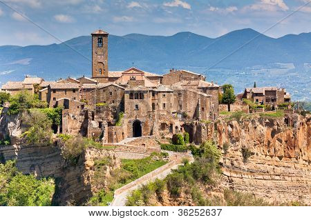 Civita Di Bagnoregio อิตาลี