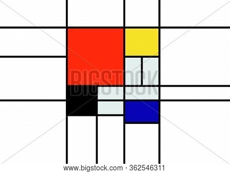 Abstract Multicolor Template Design Artwork Retro Background. Colorful Geometric Illustration Vector