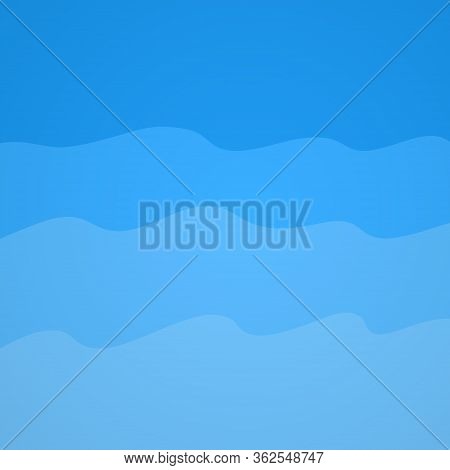 Background Color: Blue, Dark Blue, Turquoise. Wavy Lines, Curves. Texture, Abstraction. Template, Bl