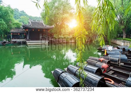 A City With The Characteristics Of Jiangnan Water Town. Shaoxing, China.