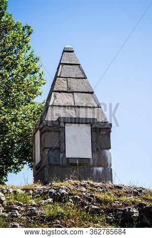 The Famous Sightseeing Tsarevets Fortress, Veliko Tarnovo, Bulgaria.
