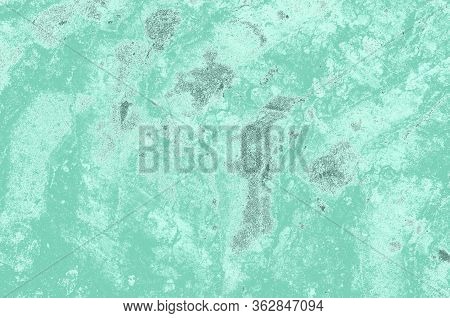 Abstract Turquoise, Green And Grey Colors Background For Design.