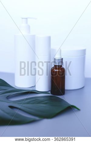 The Concept Of Zero Waste. Different Luxe Cosmetics
