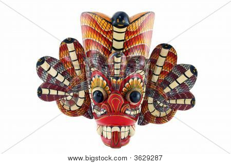 Traditional Mask Of The Devil From Sri Lanka