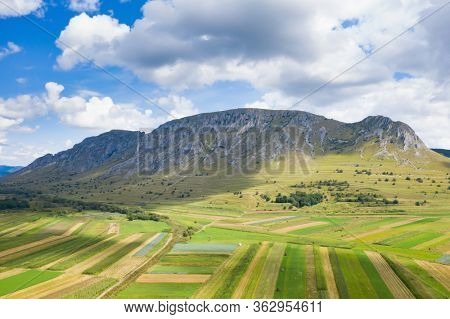 View of Trascau Mountains in summer,Carpathians,Romania
