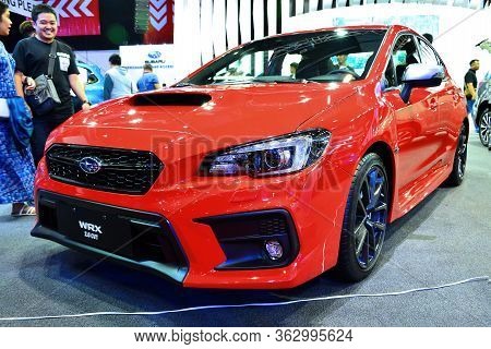 Pasay, Ph - April 7 - Subaru Wrx At Manila International Auto Show On April 7, 2018 In Pasay, Philip