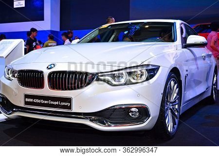 Pasay, Ph - April 7 - Bmw 420d At Manila International Auto Show On April 7, 2018 In Pasay, Philippi