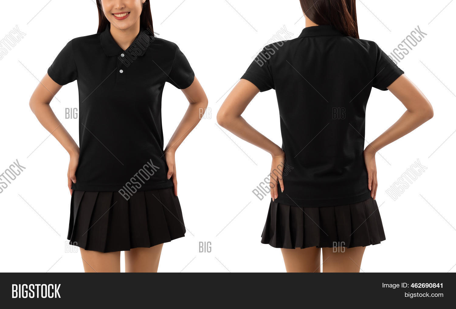 YONCE POLO WOMEN BLACK