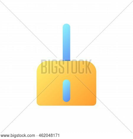 Broom Pixel Perfect Flat Gradient Color Ui Icon. Erase Messages History. Clear Cache. Digital Tool. 
