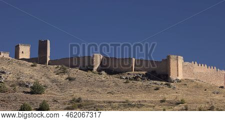 Molina De Aragón (spain), September 9, 2022. The Castle Of Molina De Aragón, Also Called Molina De L