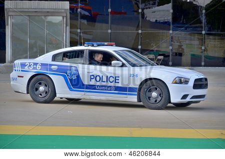 Montreal Police Service car