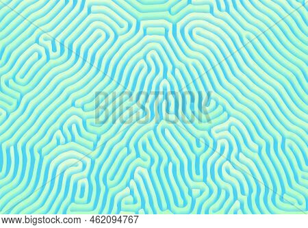 Abstract Background With Optical Illusion Generative Pattern And Vibrant Fluid Psychedelic Colors