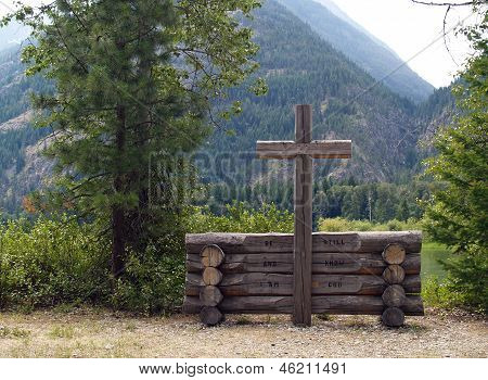 Outdoor Church At Stehekin On Lake Chelan Wa Usa