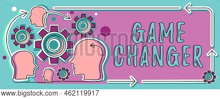 Text Showing Inspiration Game Changer. Concept Meaning Sports Data Scorekeeper Gamestreams Live Scor