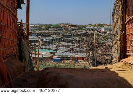 Landscape Of Balukhali Rohingya Refugee Camp