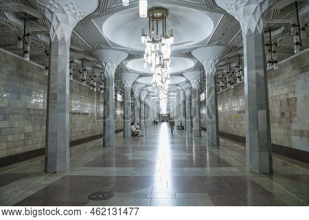 Tashkent, Uzbekistan - September 16, 2022: Interior Of 