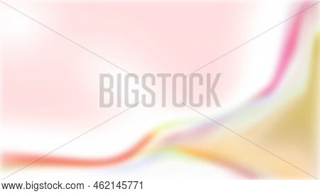 Abstract Color Illustration With A Blurry Gradient. Design For Backgrounds, Wallpapers, Banner Cover