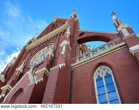 The Archcathedral Basilica Of The Holy Family Is A Neo-gothic, Three-nave Church Of The Roman Cathol
