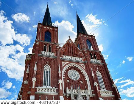 The Archcathedral Basilica Of The Holy Family Is A Neo-gothic, Three-nave Church Of The Roman Cathol