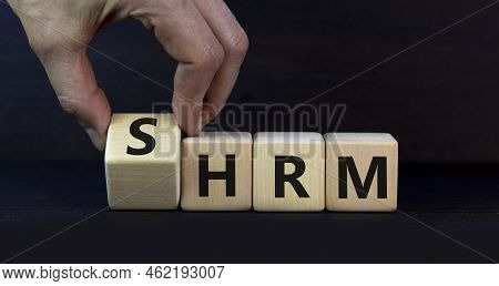 Shrm, Strategic Human Resource Management Hrm Symbol. Words Shrm, Strategic Human Resource Managemen