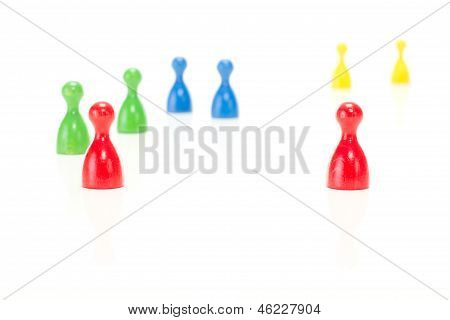 Laten we spelen een spel met de Meeples!