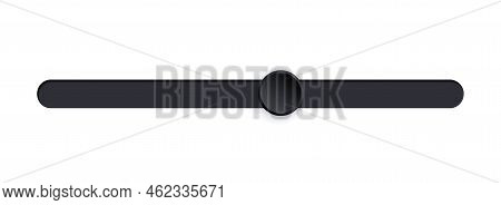 Scrollbar Element Button. Interaction Technique Or Widget For Scrolling Content On Webpage, Desktop 