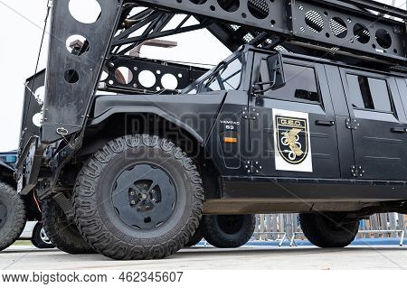 La Coruna, Spain; September 23, 2022: La Coruna, Spain; September 23, 2022: Grupo Especial Operacion