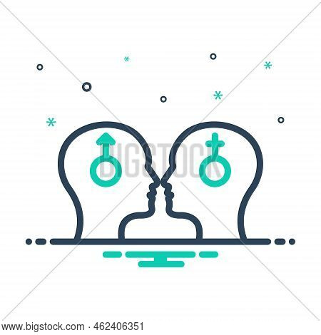 Mix Icon For Sexuality Desire Passion Lust Sexual Couple Relationship Romance Kiss