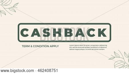 Colorful Discount Sale Banner Special Offer Composition. Summer Sale, Cashback Vector Illustration