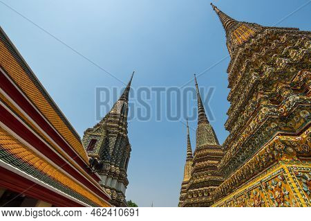 Wat Pho (known Also As The Temple Of The Reclining Buddha) Is A Buddhist Temple Complex In Bangkok, 