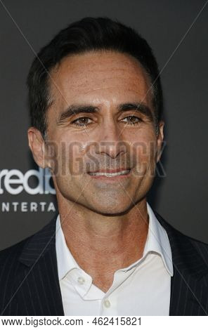 actor Nestor Carbonell at the Los Angeles premiere of 'Bandit' held at the Harmony Gold Theater in Hollywood, USA on September 21, 2022.