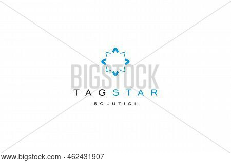 Tag Star Logo Design Solution For Web Studio