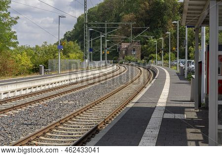 Bad Wimpfen Station In Bad Wimpfen, A Historic Spa Town In The District Of Heilbronn In The Baden-wu
