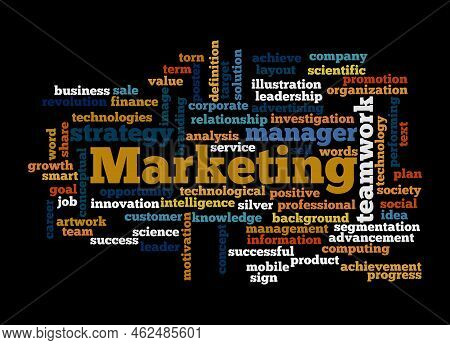 Word Cloud Marketing Image & Photo (Free Trial) | Bigstock